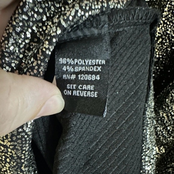 Torrid Metallic Silver Sleeveless Fit & Flare Party Dress Women’s 4X - Picture 7 of 7